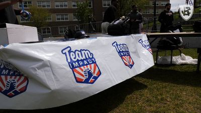 Video post by @GoHolyCross on Twitter