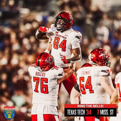 Image post by @texastech_fb on Instagram