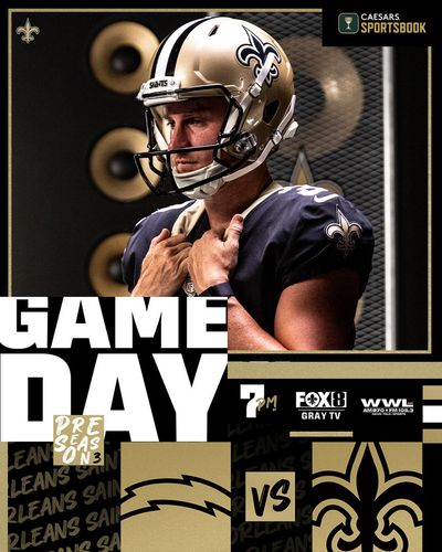 Image post by @Saints on Twitter