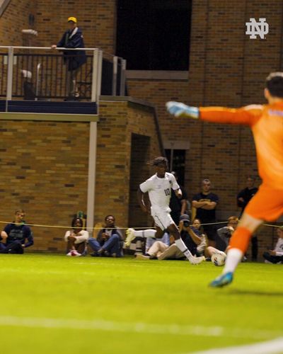 Video post by @NDMenSoccer on Twitter