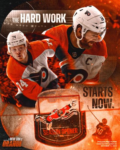 Image post by @NHLFlyers on Twitter