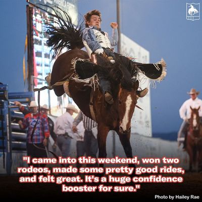 Image post by @PRCAProRodeo on Facebook