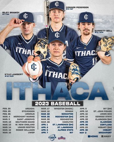 Image post by @ithacabaseball on Instagram