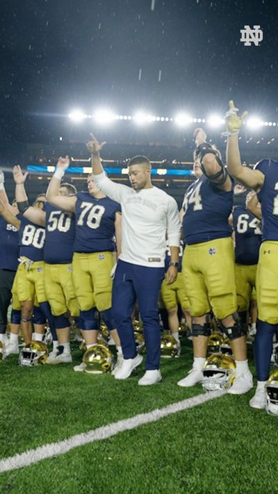 Video post by @ndfootball on Instagram