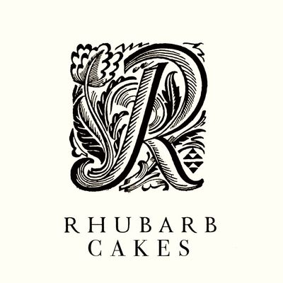 Rhubarb Cakes by Tracy Saltzman