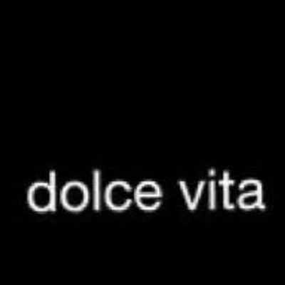 dolce vita