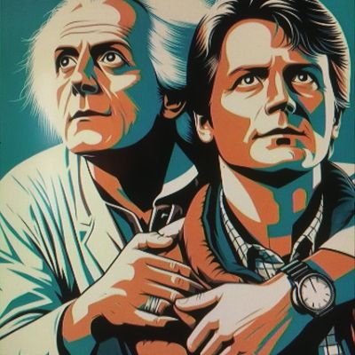 theron / back to the future reels