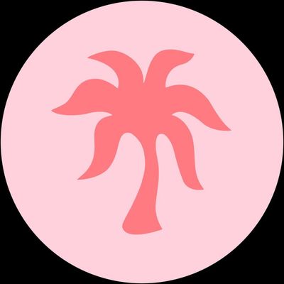 PINK PALM PUFF