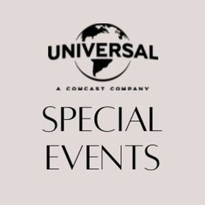 Universal Studios Lot Special Events