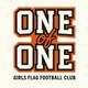 One of One Girls Flag Football Club